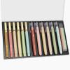 imageMr Pen Bible Highlighters and Pens No Bleed with Case Warm Earthy Tones 19 pcs 6 x Gel Highlighters 6 x 07mm Ballpoint Bible Pens with 6 x Refills