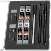imageMr Pen Metal Mechanical Pencil Set 2 Sizes 05 ampamp 07mm Mechanical Pencils Sketching Pencils Drafting Pencil Mechanical Pencil Metal Lead Pencils