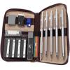 imageMr Pen Metal Mechanical Pencil Set in Leather Case 5 Sizes 03 05 07 09 2mm mechanical pencils Sketching Pencils Drafting Pencil