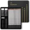 imageMr Pen Sketching Pencils Set 25 pcs Sketch Pencils for Drawing Drawing Pencils for Sketching with Graphite Sticks Art Pencils for Sketching Graphite Pencils19 pcs