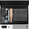 imageMr Pen Sketching Pencils Set 25 pcs Sketch Pencils for Drawing Drawing Pencils for Sketching with Graphite Sticks Art Pencils for Sketching Graphite Pencils25 pcs