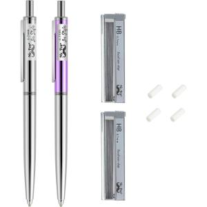 imageMr Pen 07 Mechanical Pencil 2 Pack Mechanical Pencil with Lead and Eraser Pencils Mechanical 07 Mechanical Pencils Automatic Pencil 07mm Mechanical Pencil Mechanical Pencils for School