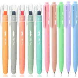 imageMr Pen Bible Highlighters and Pens 10 Pack Gel Highlighters Cotton Candy Clouds Bible Highlighters No Bleed Gel Highlighter No Bleed Through Aesthetic Pens Gel Pens Cute Pens