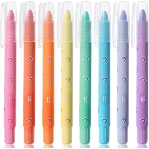 imageMr Pen Gel Highlighter 8 Pack Assorted Colors Cute Bible Highlighters No Bleed No Bleed Highlighters Bible Highlighter Bible Markers Gel Highlighters for Bibles Highlighter