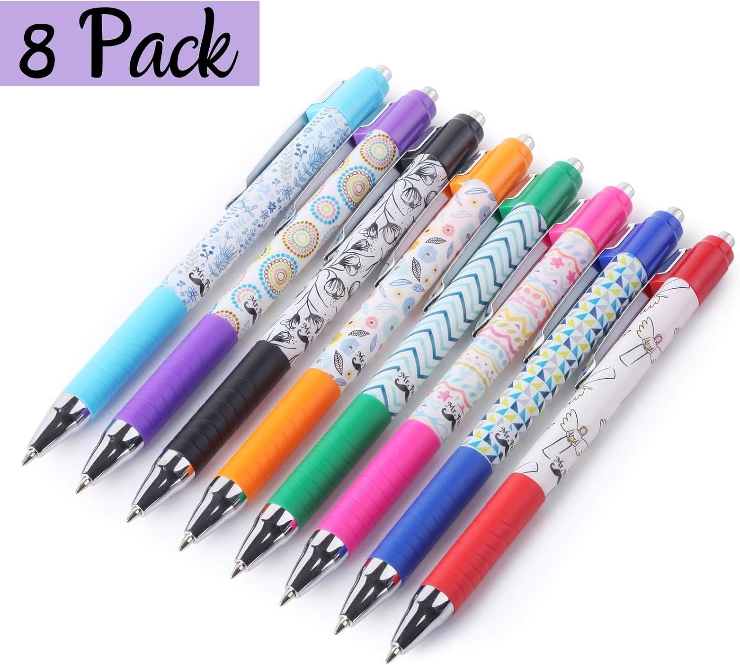 imageMr Pen Bible Journaling Pens 8 Pack Assorted Color No Bleed Pens for Bible Journaling