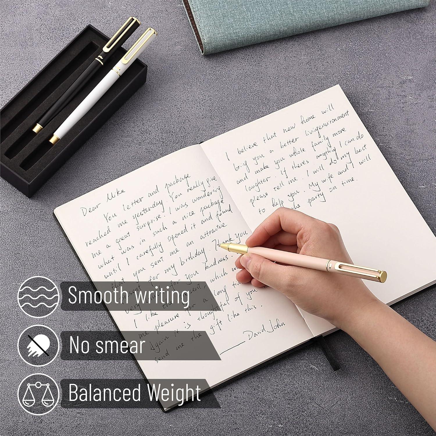 imageMr Pen Luxury Pen Set Assorted Color Barrels Black Ink Fancy Pen Fancy Pens for Women Nice Pens for Men Pen Gift Easter Gift