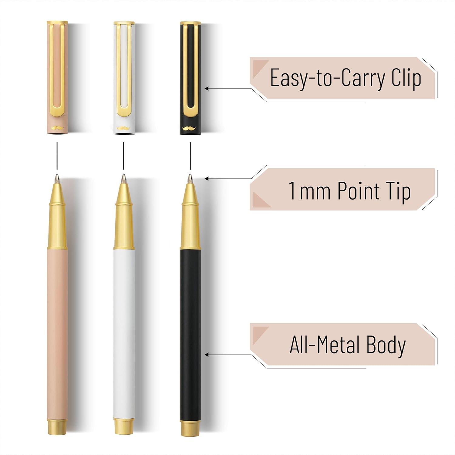 imageMr Pen Luxury Pen Set Assorted Color Barrels Black Ink Fancy Pen Fancy Pens for Women Nice Pens for Men Pen Gift Easter Gift
