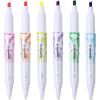 imageMr Pen  Erasable Highlighters 6 Pack Chisel Tip Assorted Colors QuickDry Odorless NonToxic