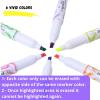 imageMr Pen  Erasable Highlighters 6 Pack Chisel Tip Assorted Colors QuickDry Odorless NonToxic