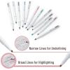 imageMr Pen Aesthetic Highlighters 12 Pack Chisel Tip Muted Pastel Colors Cute Assorted Colors for School Highlighter Set