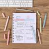 imageMr Pen Aesthetic Highlighters 6 Pack Muted Pastel Color Chisel Tip Cute Highlighter Assorted Colors School SuppliesBright