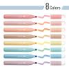 imageMr Pen Aesthetic Highlighters 8 Pack Chisel Tip Vintage Pastels Colors Cute Highlighters Assorted Colors Cute Highlighters for School Highlighters Highlighter Set Pastel Highlighters