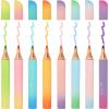 imageMr Pen Aesthetic Highlighters 8Pack Chisel Tip Energetic Colors Gradient Barrel Cute Highlighters Assorted Colors