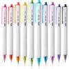 imageMr Pen Ballpoint Pens 10 Pack Colorful Ink Cute Ballpoint Pens Assorted Color Ink Cute Pens for Journaling Aesthetic Pens Bible Pen Ball Point Pens Black Pens Ballpoint Smooth Writing Pens