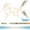 imageMr Pen Black Fineliners 025mm 4 Pack Bible Pens No Bleed Fine Tip Ultra Fine Black Art PensColorful
