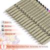 imageMr Pen Black Fineliners 025mm 4 Pack Bible Pens No Bleed Fine Tip Ultra Fine Black Art PensColorful