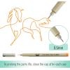 imageMr Pen Black Fineliners 025mm 4 Pack Bible Pens No Bleed Fine Tip Ultra Fine Black Art PensColorful