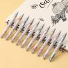 imageMr Pen Christian Pen Set 10 Pack Simple Minimalism Black Ink Bible Verse Pens Christian Pens for Women Bible Pens No Bleed Through Ballpoint Pens Ballpoint Inspirational PensFaith Blossoms  Black Ink