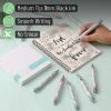 imageMr Pen Christian Pen Set 10 Pack Simple Minimalism Black Ink Bible Verse Pens Christian Pens for Women Bible Pens No Bleed Through Ballpoint Pens Ballpoint Inspirational PensFaith Blossoms  Black Ink