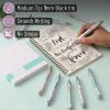 imageMr Pen Christian Pen Set 10 Pack Simple Minimalism Black Ink Bible Verse Pens Christian Pens for Women Bible Pens No Bleed Through Ballpoint Pens Ballpoint Inspirational PensFloral Serenity  Black Ink