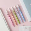 imageMr Pen Diamond Cut Gel Pens 5 Pack Black Ink Fast Dry Retractable Fine Point 05mm Aesthetic Pens for Journaling