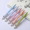 imageMr Pen Diamond Cut Gel Pens 5 Pack Black Ink Fast Dry Retractable Fine Point 05mm Aesthetic Pens for Journaling