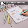 imageMr Pen Dual Tip Aesthetic Highlighters 8 pcs Fine ampamp Chisel Tips Pastel Colors Cute Highlighters Assorted Colors Bible Highlighters and Pens No Bleed Highlighters for Bible Pages No Bleed
