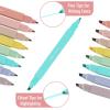 imageMr Pen Dual Tip Aesthetic Highlighters 8 pcs Fine ampamp Chisel Tips Pastel Colors Cute Highlighters Assorted Colors Bible Highlighters and Pens No Bleed Highlighters for Bible Pages No Bleed