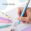 imageMr Pen Gel Pens Black 6 Pack Gel Ink Pens Medium Point Quick Dry Pens for Note Taking Writing Pens Retractable Gel Pens Black Ink Pens Pens for Bible Journaling