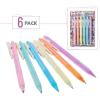 imageMr Pen Gel Pens Black 6 Pack Gel Ink Pens Medium Point Quick Dry Pens for Note Taking Writing Pens Retractable Gel Pens Black Ink Pens Pens for Bible Journaling