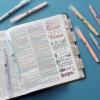 imageMr Pen No Bleed Gel Highlighter Bible Highlighters Pink Pack of 4Pastel Pink
