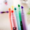 imageMr Pen Pastel Highlighter Tank Style 6 Pack Chisel Tip Multicolor Bible HighlightersPastel
