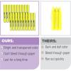 imageMr Pen Pastel Highlighter Tank Style 6 Pack Chisel Tip Multicolor Bible HighlightersYellow Highlighters  20 Pack