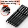 imageMr Pen Pens Black Gel Pens 6 Pack 07mm Fine Point Fast Dry Gel Ink Pens Black Ink Pen Pens Bulk Gel pen Black Pens Pens for Journaling Retractable Pens Premium Ink Pen