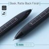 imageMr Pen Retractable Fine Tip Pens 5 Pack Black Ink Ruler Pens