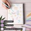 imageMr Pen Retractable Gel Pens 10 Pack Colorful Ink Gel Pens Pastel Barrels Gel Pens Fine Point 05mm Retractable Pens Cute Pens Gel Ink Pens Aesthetic Pens for Journaling Fine Tip Pens
