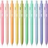 imageMr Pen Retractable Gel Pens 10 Pack Colorful Ink Gel Pens Pastel Barrels Gel Pens Fine Point 05mm Retractable Pens Cute Pens Gel Ink Pens Aesthetic Pens for Journaling Fine Tip Pens