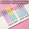 imageMr Pen Retractable Gel Pens 12 Pack Black Ink Gel Pens Fine Point 05mm Gradient Barrel Fast Dry Retractable Pens Gel Ink Pens Aesthetic Pens for Journaling Fine Tip Pens