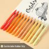 imageMr Pen Retractable Gel Pens 12 Pack Black Ink Summer Morning Barrel Gel Pens Gel Pens Fine Point 05mm Retractable Pens Cute Pens Gel Ink Pens Aesthetic Pens for Journaling Fine Tip Pens