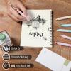 imageMr Pen Retractable Gel Pens 6 Pack Black Ink Gel Pens Pastel Barrels Fast Dry Gel Pens Fine Point 05mm Retractable Pens Cute Pens Gel Ink Pens Aesthetic Pens for Journaling Fine Tip Pens