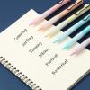 imageMr Pen Retractable Gel Pens 6 Pack Black Ink Gel Pens Pastel Barrels Fast Dry Gel Pens Fine Point 05mm Retractable Pens Cute Pens Gel Ink Pens Aesthetic Pens for Journaling Fine Tip Pens