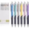 imageMr Pen Retractable Gel Pens 6 Pack Black Ink Gel Pens Pastel Barrels Gel Pens Fine Point 05mm Retractable Pens Cute Pens Gel Ink Pens Aesthetic Pens for Journaling Fine Tip Pens