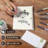 imageMr Pen Retractable Gel Pens 6 Pack Black Ink Gel Pens Pastel Barrels Gel Pens Fine Point 05mm Retractable Pens Cute Pens Gel Ink Pens Aesthetic Pens for Journaling Fine Tip Pens