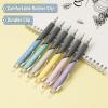 imageMr Pen Retractable Gel Pens 6 Pack Black Ink Gel Pens Pastel Barrels Gel Pens Fine Point 05mm Retractable Pens Cute Pens Gel Ink Pens Aesthetic Pens for Journaling Fine Tip Pens
