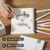 imageMr Pen Retractable Gel Pens 8 Pack Black Ink Pastel Barrel Gel Pens Gel Pens Fine Point 05mm Retractable Pens Cute Pens Gel Ink Pens Aesthetic Pens for Journaling Fine Tip Pens