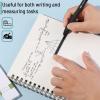 imageMr Pen Retractable Gel Pens with Ruler 3 Pack Black Ink Gel Pens Gel Pens Fine Point 05mm Retractable Pens Gel Ink Pens Aesthetic Pens for Journaling Fine Tip Pens