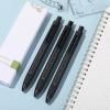 imageMr Pen Retractable Gel Pens with Ruler 3 Pack Black Ink Gel Pens Gel Pens Fine Point 05mm Retractable Pens Gel Ink Pens Aesthetic Pens for Journaling Fine Tip Pens