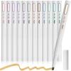 imageMr Pen Aesthetic Highlighters 12 Pack Chisel Tip Muted Pastel Colors Cute Assorted Colors for School Highlighter Set