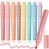 imageMr Pen Aesthetic Highlighters 8 Pack Chisel Tip Vintage Pastels Colors Cute Highlighters Assorted Colors Cute Highlighters for School Highlighters Highlighter Set Pastel Highlighters