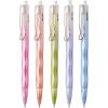 imageMr Pen Diamond Cut Gel Pens 5 Pack Black Ink Fast Dry Retractable Fine Point 05mm Aesthetic Pens for Journaling